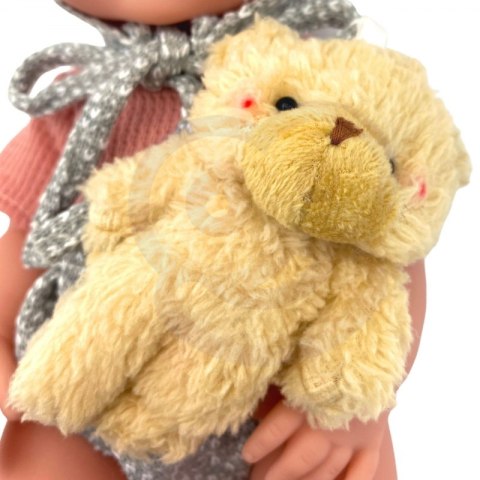 WOOPIE 50988 ROYAL Lalka Bobas 36cm w ubranku z misiem