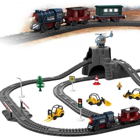 WOOPIE 57468 Elektryczna Kolejka Retro 76el.