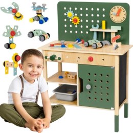 WOOPIE 58250 GREEN Drewniany Warsztat STEM