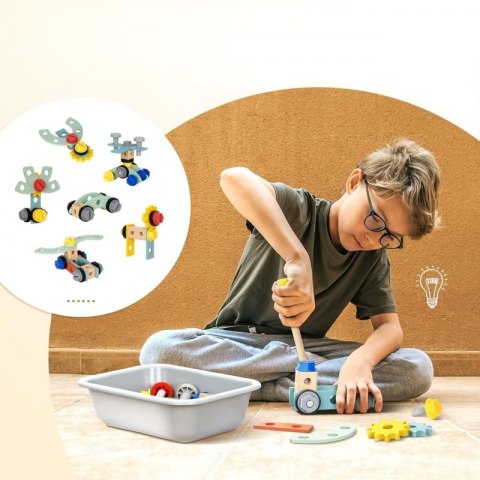 WOOPIE 58250 GREEN Drewniany Warsztat STEM