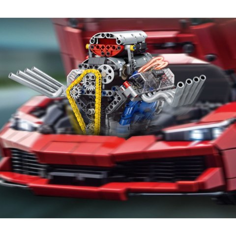 Zestaw Klocki Konstrukcyjne Silnik Model V Zasilany 665 el.