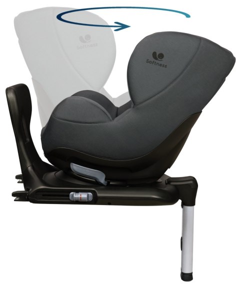 Fotelik Obrotowy Renolux Gaia ACCESS i-Size Quartz (61-105 cm)