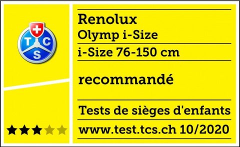 Fotelik Samochodowy Renolux Olymp 9-36 kg Ocean Softness® R129 i-Size (76-150 cm)