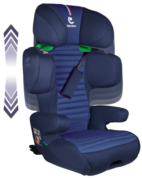 Fotelik Samochodowy Renolux Renofix 2 Ocean Softness® - Isofix R129 (100-150 cm)