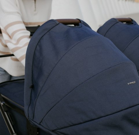 Gondola M.Twin X Blueberry - Oddychająca i Komfortowa dla Noworodka