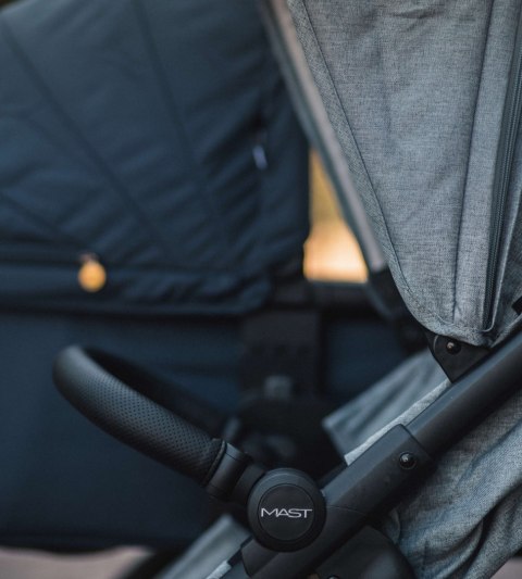 Gondola M.Twin X Blueberry - Oddychająca i Komfortowa dla Noworodka