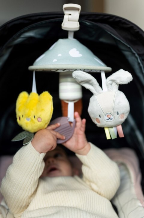 Karuzelka Aktywna do Wózka z Króliczkiem Rylee - Taf Toys