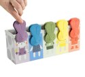 Królicza Zabawa - Edukacyjna Zabawka z Klipsami do Rozwoju Motoryki i Kolorów