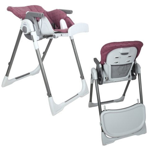 Krzesełko do karmienia VISION Purple Renolux - Wygoda i Bezpieczeństwo od Narodzin