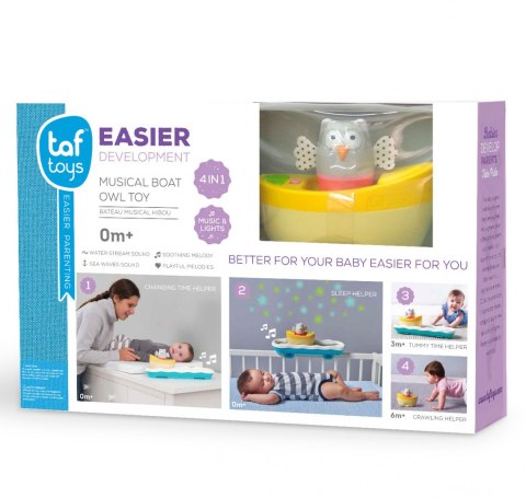 Łódka Marzeń Taf Toys: Muzyczna Zabawka Wspierająca Rozwój i Motorykę