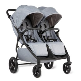 M.Twin x Wózek Bliźniaczy Mast Swiss Design - Glacier Lake, Koła HP, Regulowana Rączka