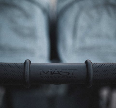 M.Twin x Wózek Bliźniaczy Mast Swiss Design - Glacier Lake (Koła HP) Stała Rączka