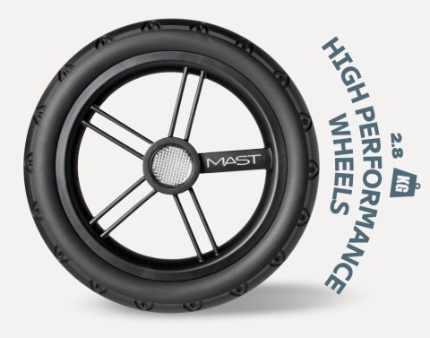 M.Twin x Wózek Bliźniaczy Mast Swiss Design - Koala (Koła HP)