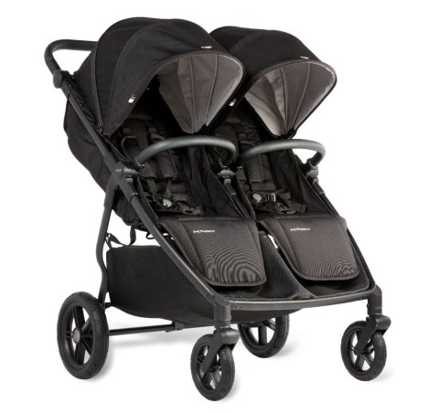 M.Twin x Wózek Bliźniaczy Mast Swiss Design - Onyx (Koła HP)