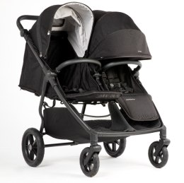 M.Twin x Wózek Bliźniaczy Mast Swiss Design - Onyx (Koła Light)