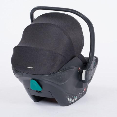 M.Zero i-Size fotelik samochodowy Dark Grey