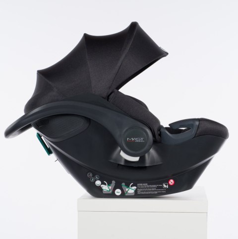 M.Zero i-Size fotelik samochodowy Dark Grey