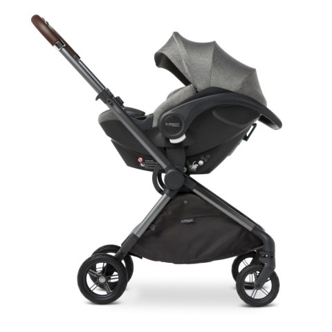MAST M6x Volcanic Ash 2w1 - Wózek dziecięcy z gondolą i spacerówką | Swiss Design