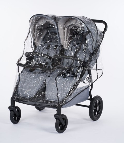 Mast Swiss Design - Folia Podwójna Przeciwdeszczowa M.Twin X do Wózka Bliźniaczego
