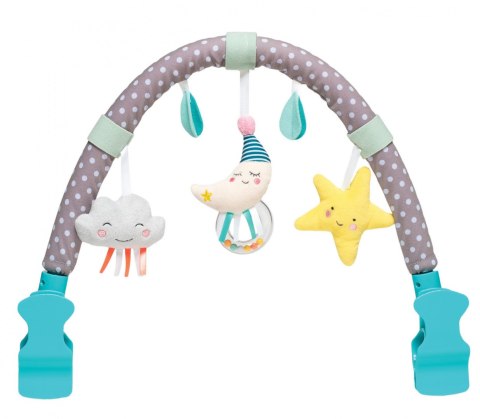 Miękki Pałąk do Wózka z Grzechoczącymi Zabawkami - Zabawa na Świeżym Powietrzu