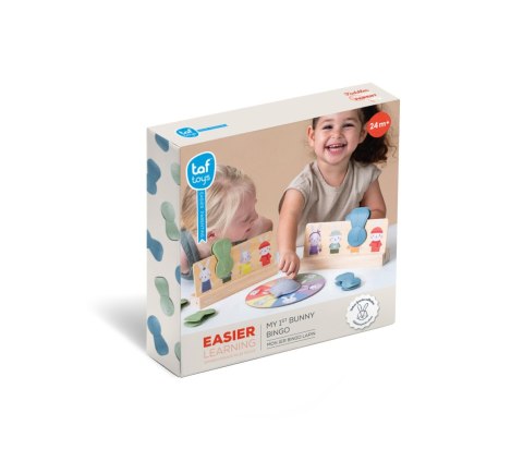 Moje Pierwsze Bingo Królik - Edukacyjna Gra dla Dzieci 24M+