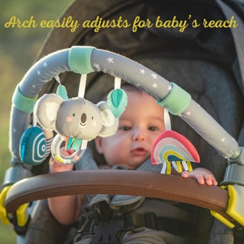 Pałąk do Wózka Koala z Grzechoczącymi Zabawkami - Zabawa i Rozwój w Podróży