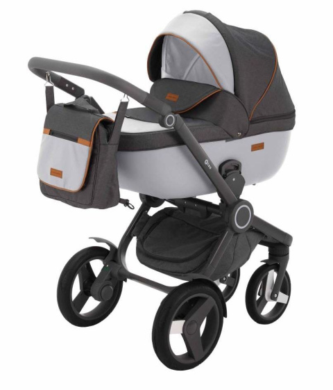 ELSA 3W1 ADAMEX wózek dziecięcy z fotelikiem Kite 0-13kg - Polski Produkt - V8