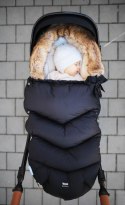 Śpiworek zimowy Fluffy Night Black