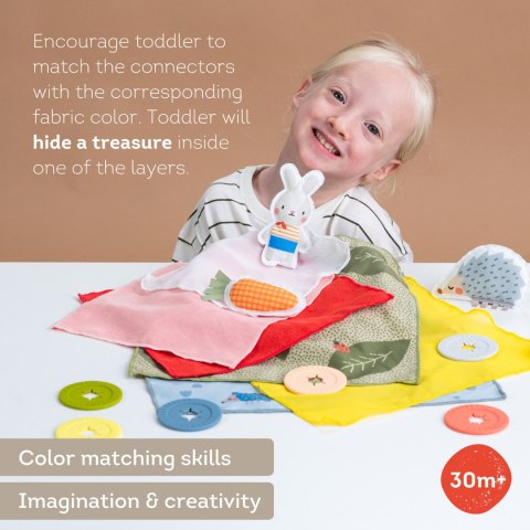 Taf Toys A KUKU - Wielowarstwowa Zabawka Sensoryczna