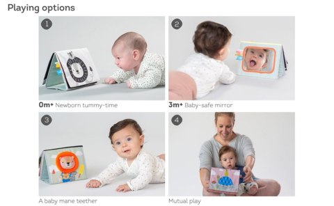 Taf Toys - Książeczka Sensoryczna Savannah 2w1