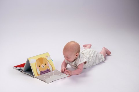 Taf Toys Książeczka Sensoryczna do Zabawy na Brzuszku Króliczek