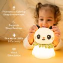 Taf Toys Lampka Nocna Little Panda - silikonowa, łagodna lampka dla niemowląt