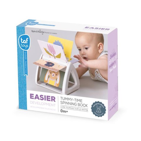 Taf Toys Obracająca się Książeczka Grzechocząca - Stymulacja Wzroku i Motoryki