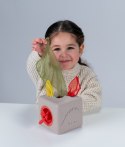Taf Toys Pojemnik z Wyskakującymi Chusteczkami - Interaktywna Zabawka Sensoryczna