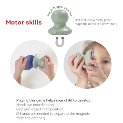 Taf Toys Puzzle Magnetyczne A Kuku - Gra Rozwojowa z Łapaczem Magnesów