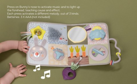Taf Toys Urban Garden - Plac Zabaw do Łóżeczka z Muzyką i Światłem