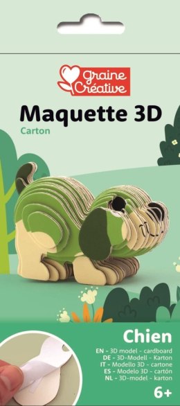 Układanka przestrzenna 3D Piesek