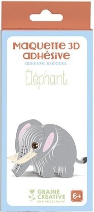 Układanka przestrzenna 3D Słoń