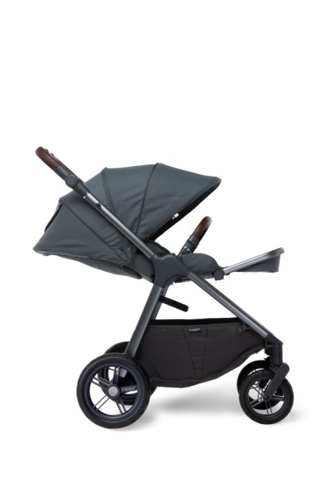 Wózek M5x Mast Swiss Design - Odwracane Siedzisko I Gondola Volcanic Ash