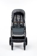 Wózek M5x Mast Swiss Design Volcanic Ash - Spacerówka z Odwracanym Siedziskiem