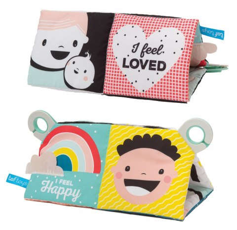 Zabawka Taf Toys Dwustronna Zabawka Emocje - Książeczka z Aktywnościami