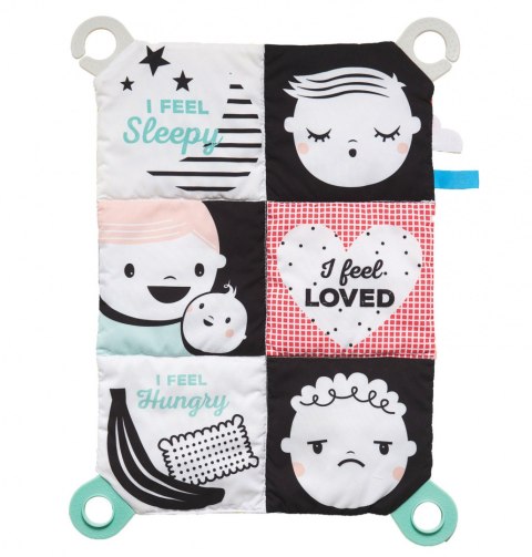 Zabawka Taf Toys Dwustronna Zabawka Emocje - Książeczka z Aktywnościami