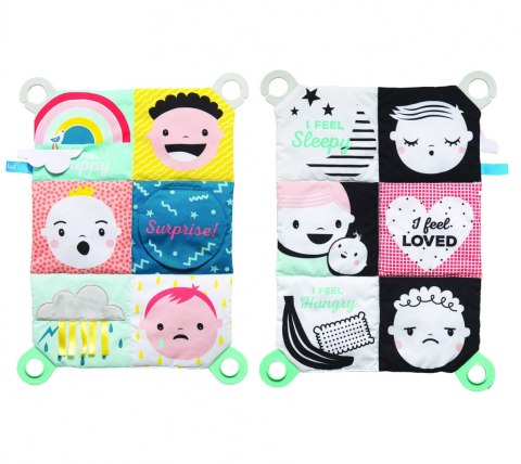 Zabawka Taf Toys Dwustronna Zabawka Emocje - Książeczka z Aktywnościami