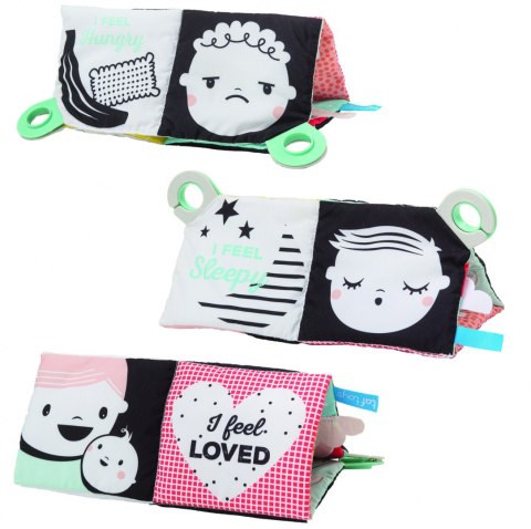 Zabawka Taf Toys Dwustronna Zabawka Emocje - Książeczka z Aktywnościami