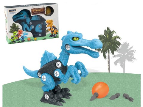 Klocki Konstrukcyjne DINOZAUR Do Skręcania I Rozkręcania Zestaw Klocków 36 El.