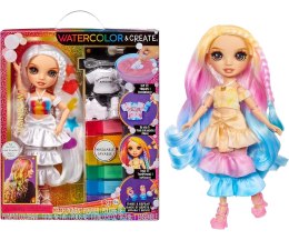 MGA 507598 Rainbow High Watercolor And Create Lalka Do Malowania Z Brązowymi Oczami