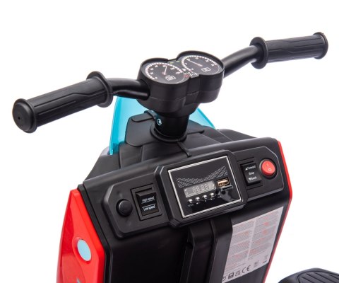 MILLY MALLY 5746 Pojazd na akumulator Skuter City Red