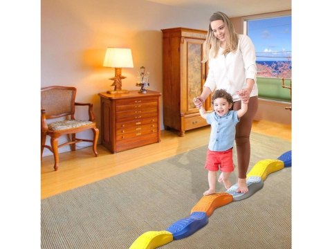 Ścieżka Sensoryczna Dla Dzieci KAMIENIE BALANSUJĄCE Do Ćwiczenia Równowagi Trening Równowagi