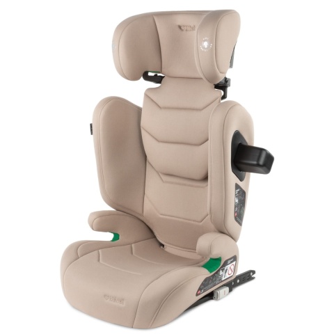 TENDO Beige Kidwell Fotelik samochodowy i-Size 100-150 cm ISOFIX 15-36 kg