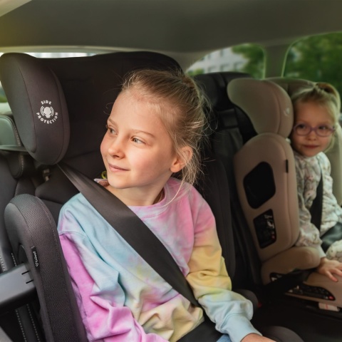 TENDO Beige Kidwell Fotelik samochodowy i-Size 100-150 cm ISOFIX 15-36 kg